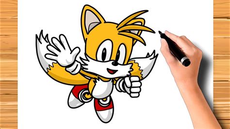 Como Desenhar O Tails Cl Ssico C Mo Dibujar Tails Cl Sicas How To