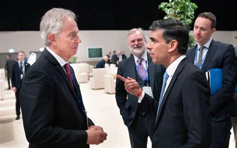 Rishi Sunak Meets Tony Blair At Cop28 For Advice On The Middle East