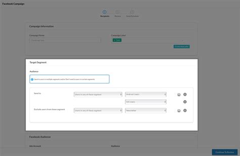 Sync NotifyVisitors Segments with Facebook Audience : NotifyVisitors