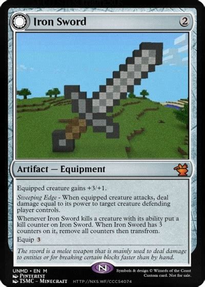 MTGNexus - Iron Sword // Diamond Sword