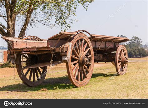 Settlers Ox Wagon Vintage Transport — Stock Photo © ChrisVanLennepPhoto ...