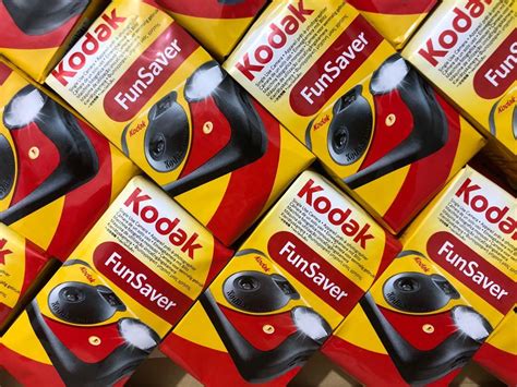 Kodak Fun Saver Disposable Film Camera August 2023 Expiration