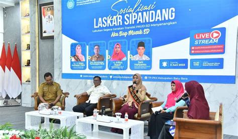 Talk Show Di Medsos Bunda PAUD Batu Bara Gencar Sosialisasi Laskar