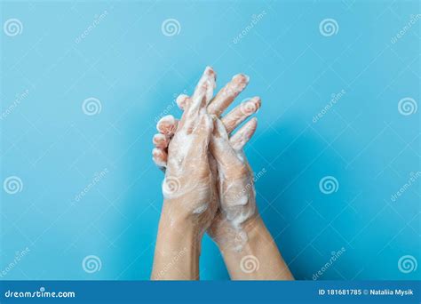 Concept Of Hygiene And Hand Cleaning And Hand Disinfection During A