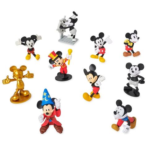 Mickey Mouse 90th Anniversary Collectible Deluxe Figure Set | Disney ...