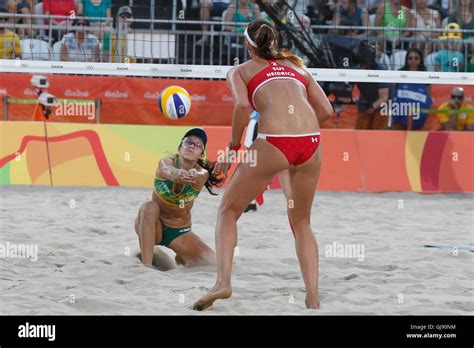 Rio De Janeiro Brazil Th Aug Olympics Beach Volleyball