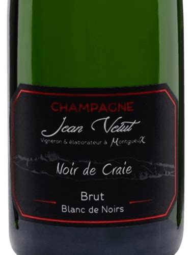 N V Jean Velut Noir De Craie Blanc De Noirs Brut Champagne Vivino Us