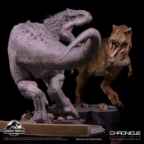 Jurassic World T Rex Statue