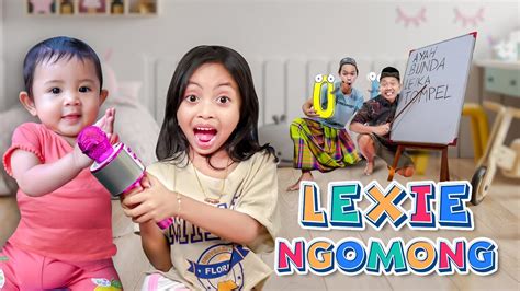 BAYI LEXIE PERTAMA KALI BISA NGOMONG LEIKA AYAH TOMPEL YANG NGAJARIN