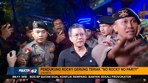 Rocky Gerung Kembali Datangi Bareskrim Polri Untuk Di Periksa Fakta