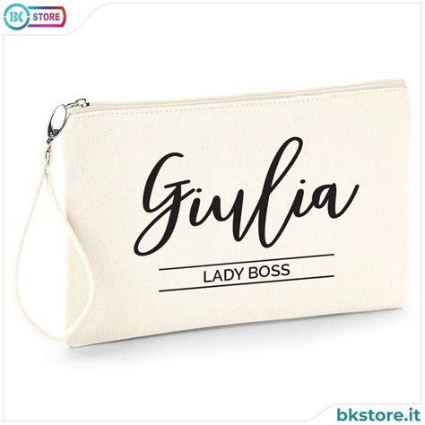 Pochette Personalizzata Con Nome E Frase