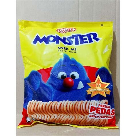 Jual Mamee Monster Noodle Snack Bbq Spicy Chicken Snek Mi Cemilan