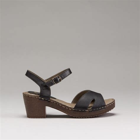 Venta Sandalias Negras Merkal En Stock