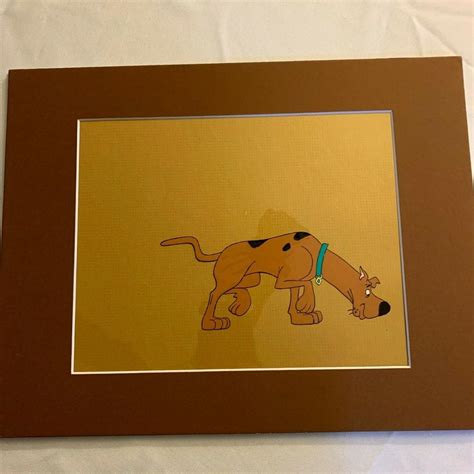 Original 1970's Scooby-doo Production Animation cel Featuring Scooby ...