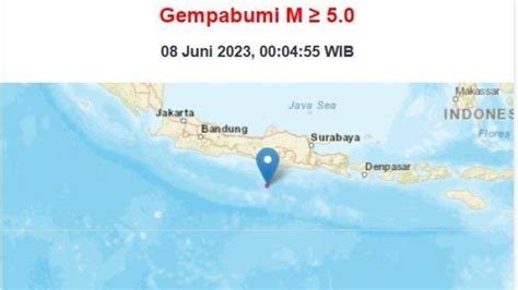 Gempa Terkini Guncang Pacitan Terasa Hingga Yogyakarta Warga Bantul