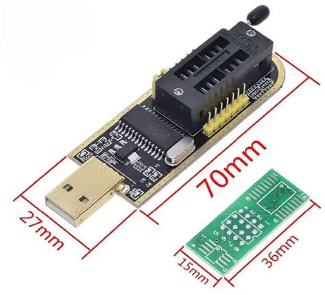 EEPROM CH341A 24 25 Series Flash BIOS USB Programmer Instruction Manual