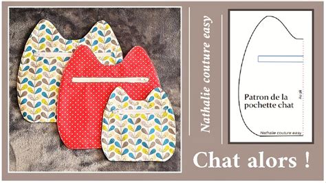 Un Tutoriel Pour Confectionner Ses Pochettes Chats Patron PDF Gratuit