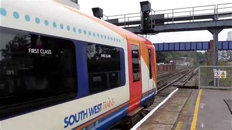 Southwest Trains Class 444 Departing Southampton Central 10 10 15 Youtube