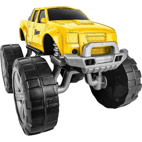 Carro Mostro Brinquedo Infantil Varias Cores Rodas Gigantes Monster