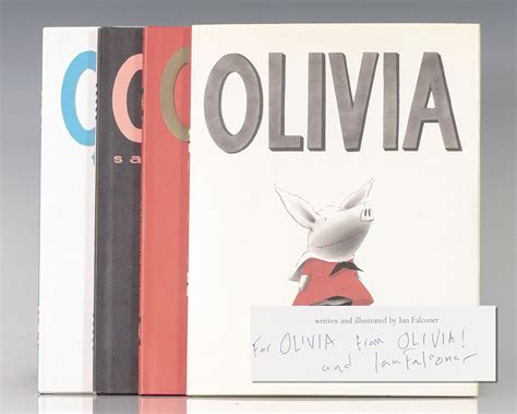 Olivia Forms A Band Ian Falconer First Edition Signed