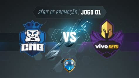 CBLoL 2019 2ª Etapa Série de Promoção CNB x Vivo Keyd Jogo 1