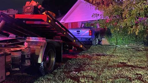 2 People Taken To Hospital After Car Crashes Into Okc Home