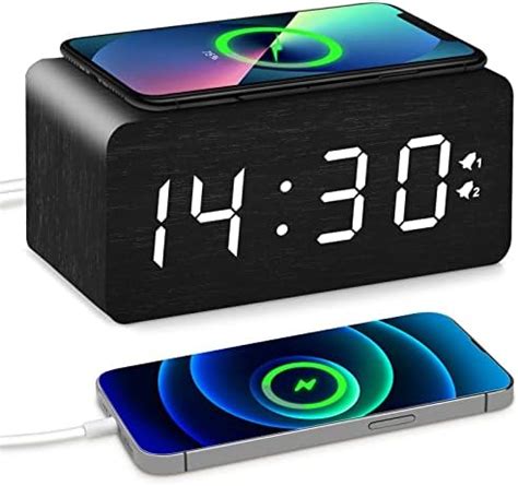 Amazon I Box Alarm Clock Radio With Wireless Charging Bluetooth