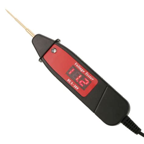 Car Electric Voltage Test Pen Probe Tools With Led Light V Digital