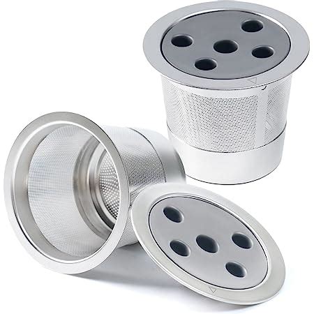 Amazon Reusable K Cup Coffee Filters Stainless Steel Refillable