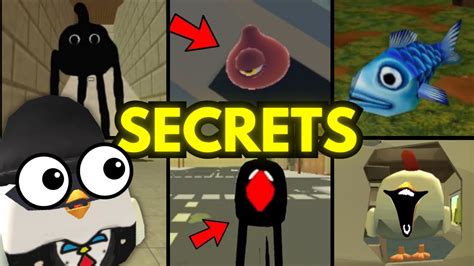 All Secrets In Chicken Gun New Easter Eggs In Chicken Gun Youtube