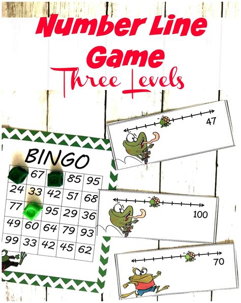 FREE Number Line Game to Build Number Sense (Three Levels)