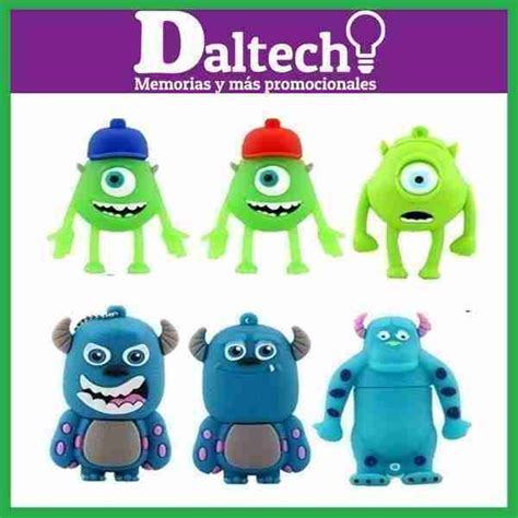 Monsters Inc Daltech Memorias Y M S Promocionales