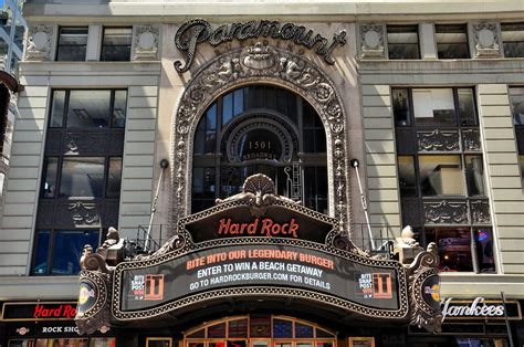 Paramount Building Marquee In New York City New York Encircle Photos