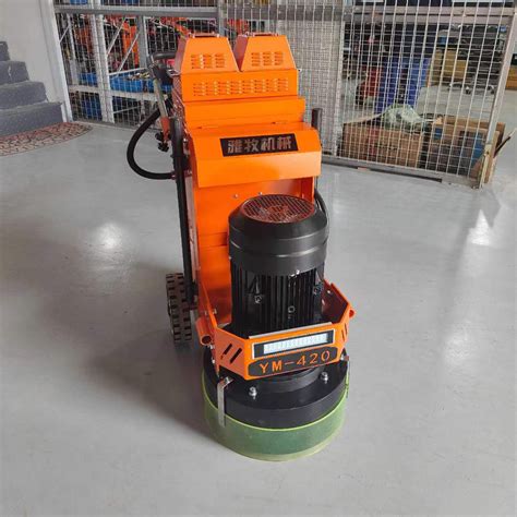 Commercial Electric Dustless Terrazzo Stone Concrete Floor Grinder With