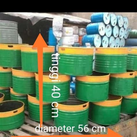 Promo Drum Kaleng Tong Besi Drum Sampah Diskon Di Seller Sejahtera