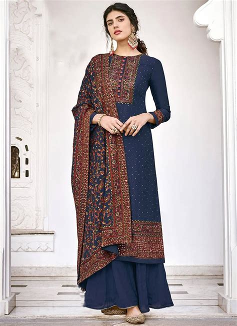 Buy Latest Stylish Palazzo Suit Design For Women