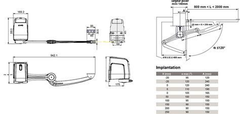 Moteur à bras pour portails Battant AXOVIA 3S IO SOMFY