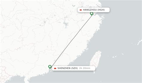 Direct Non Stop Flights From Hangzhou To Shenzhen Schedules