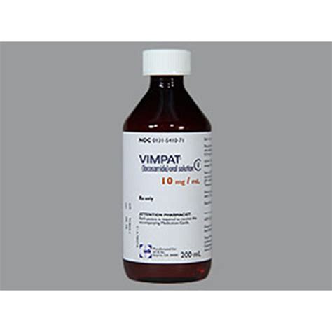 Вимпат (VIMPAT 10 MG/ML) - инструкция по применению лекарства Израиль ...