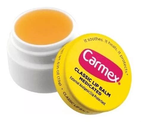 Bálsamo labial Carmex Classic pote de 7 5 g MercadoLivre