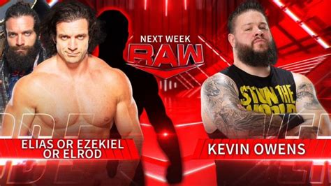 Singles Match Announced For Next Week’s Wwe Raw Pwmania Wrestling News