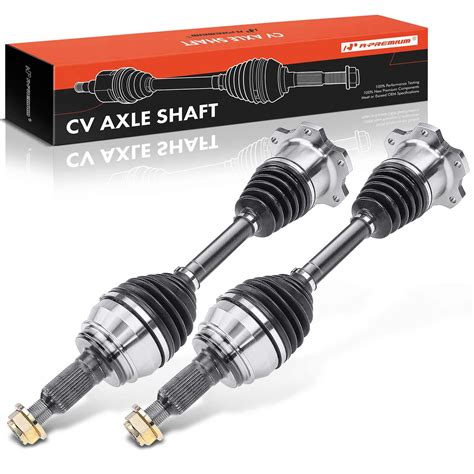 A Premium Pair 2 Front CV Axle Shaft Assembly Compatible With