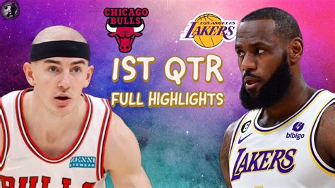 NBA Los Angeles Lakers Vs Chicago Bulls Full Highlights 1st QTR 29 03