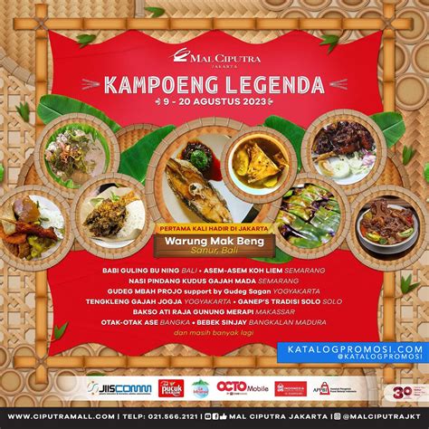 Festival Kuliner Kampoeng Legenda Di Mal Ciputra Jakarta