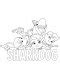 Sharkdog coloring pages