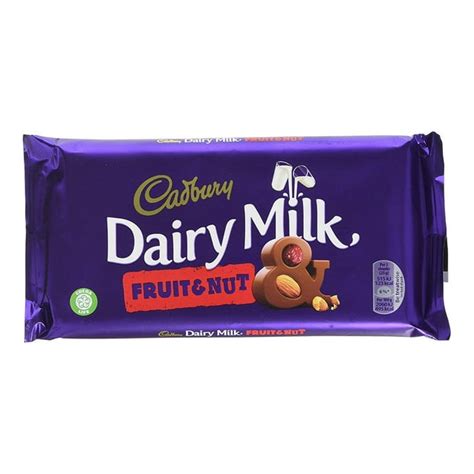 Cadbury Fruit Nut 180G - Walmart.com