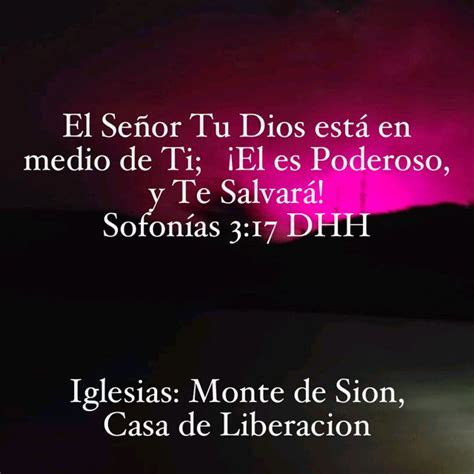 Sofon As El Se Or Tu Dios Est En Medio De Ti L Es Poderoso Y