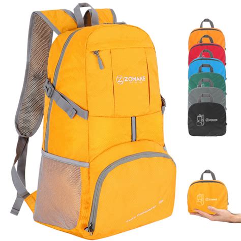 Zomake L Fashioin Lightweight Backpack Foldable Large Capacity Hiking