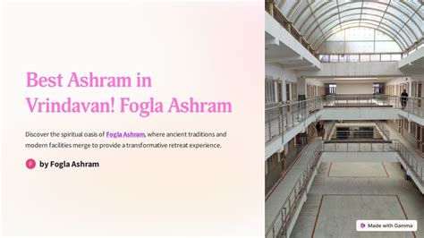 PPT - Best-Ashram-in-Vrindavan-Fogla-Ashram PowerPoint Presentation ...