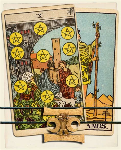 Ten Of Pentacles And Page Of Wands Combination Reading With Insights